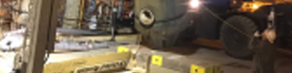 Setting a Vessel Inside a Chemical Plant in Geismar